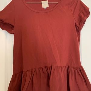 Women’s Peplum Top Size S